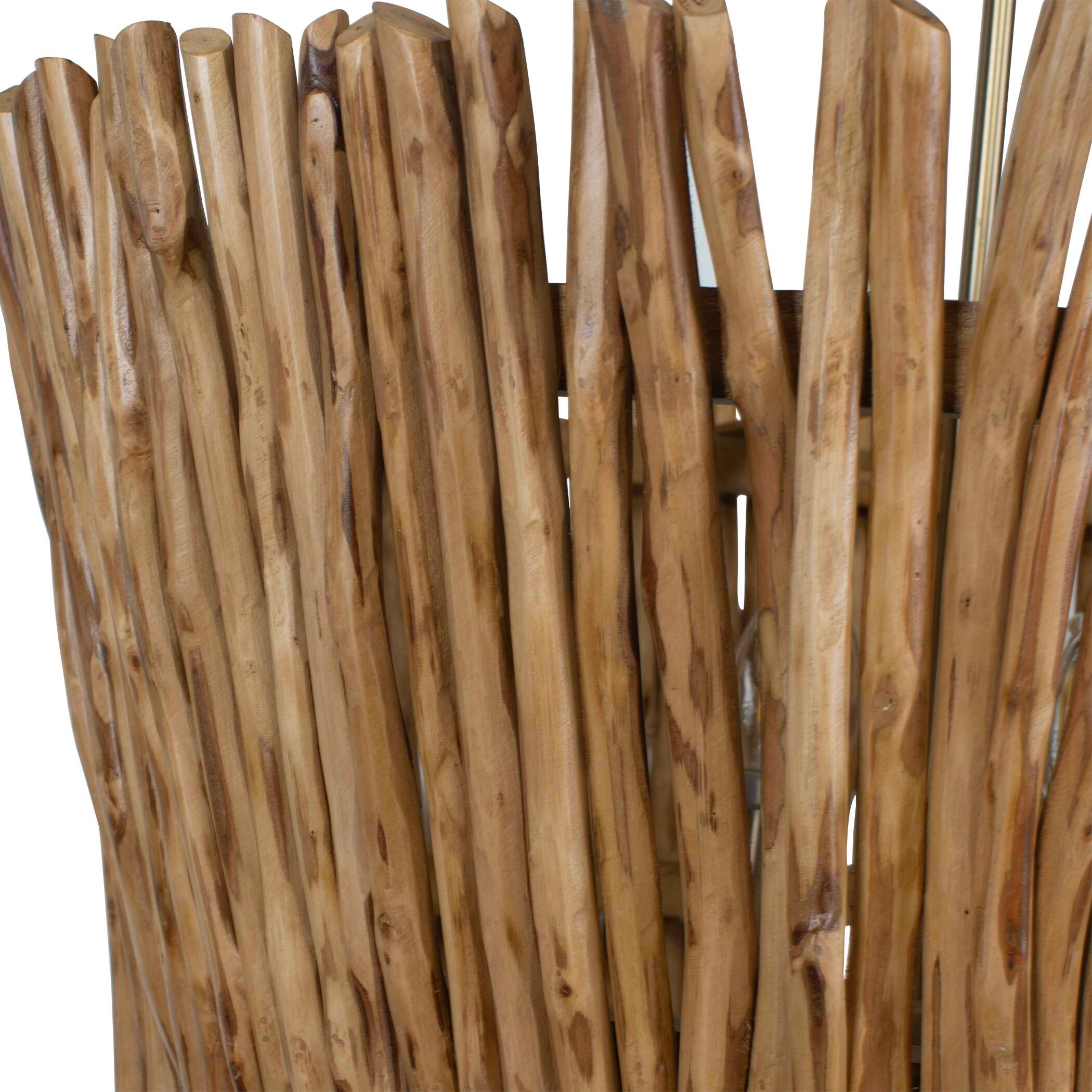 Uttermost Rhea Rhea 4 Light Wood Branch Chandelier