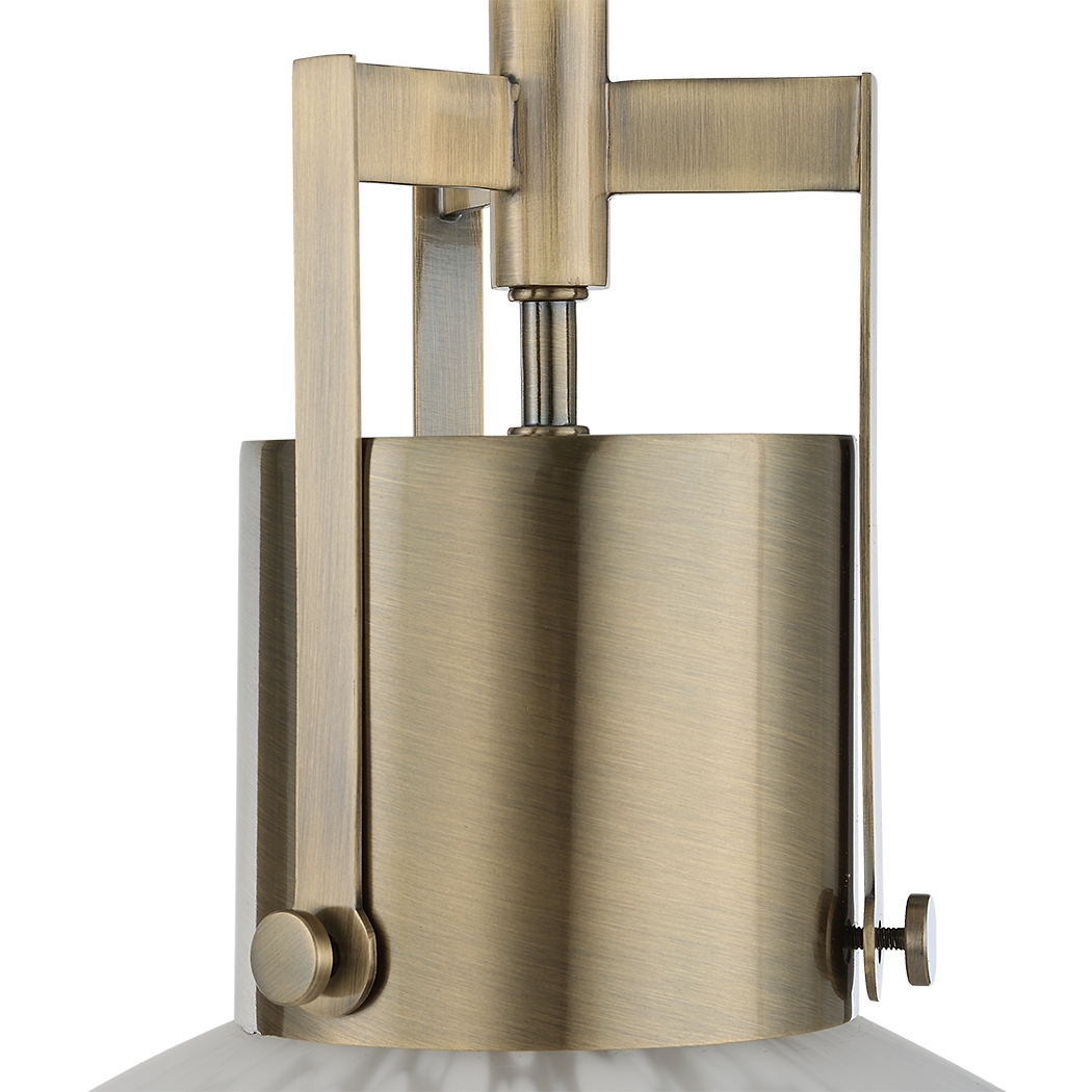 Uttermost Huch Huch 1 Light White Glass Pendant