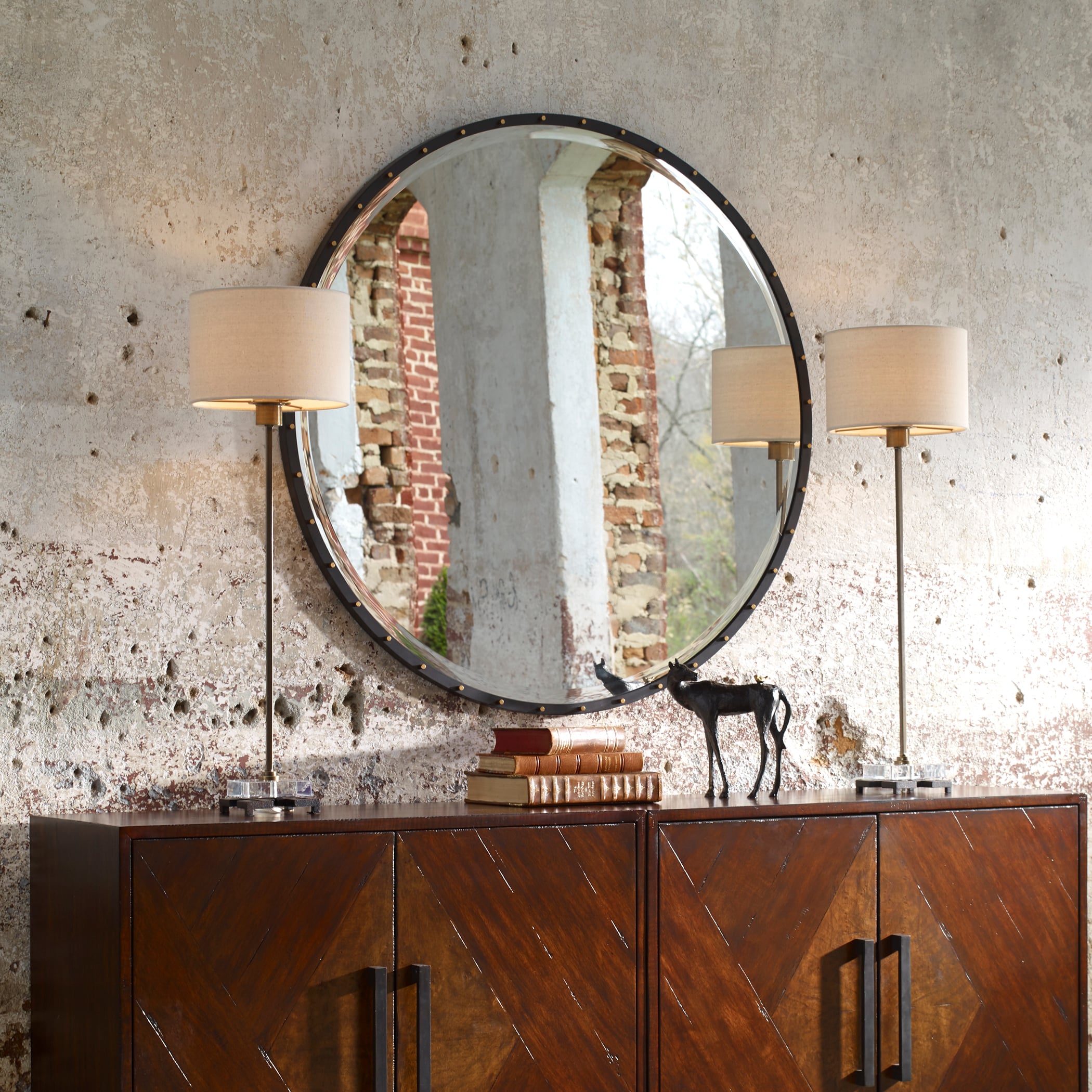 Uttermost Benedo Benedo Round Mirror