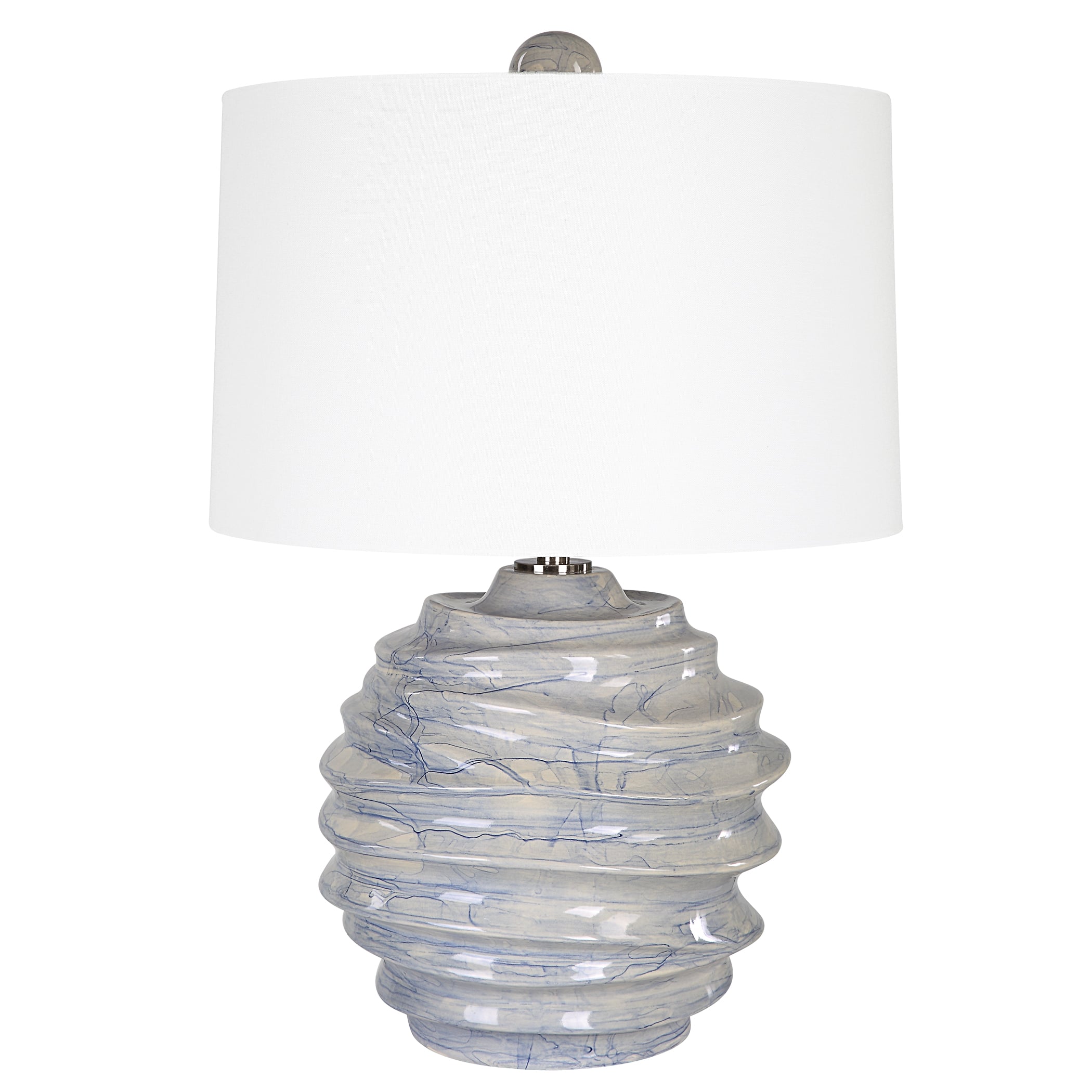 Uttermost Waves Ceramic Accent Lamp