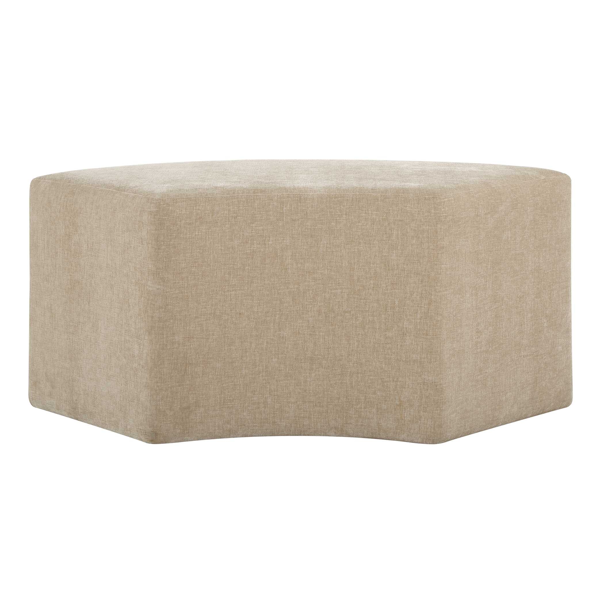 Uttermost Khai Khai Rounded Plush Dining Bench