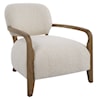 Uttermost Telluride Telluride Natural Shearling Accent Chair