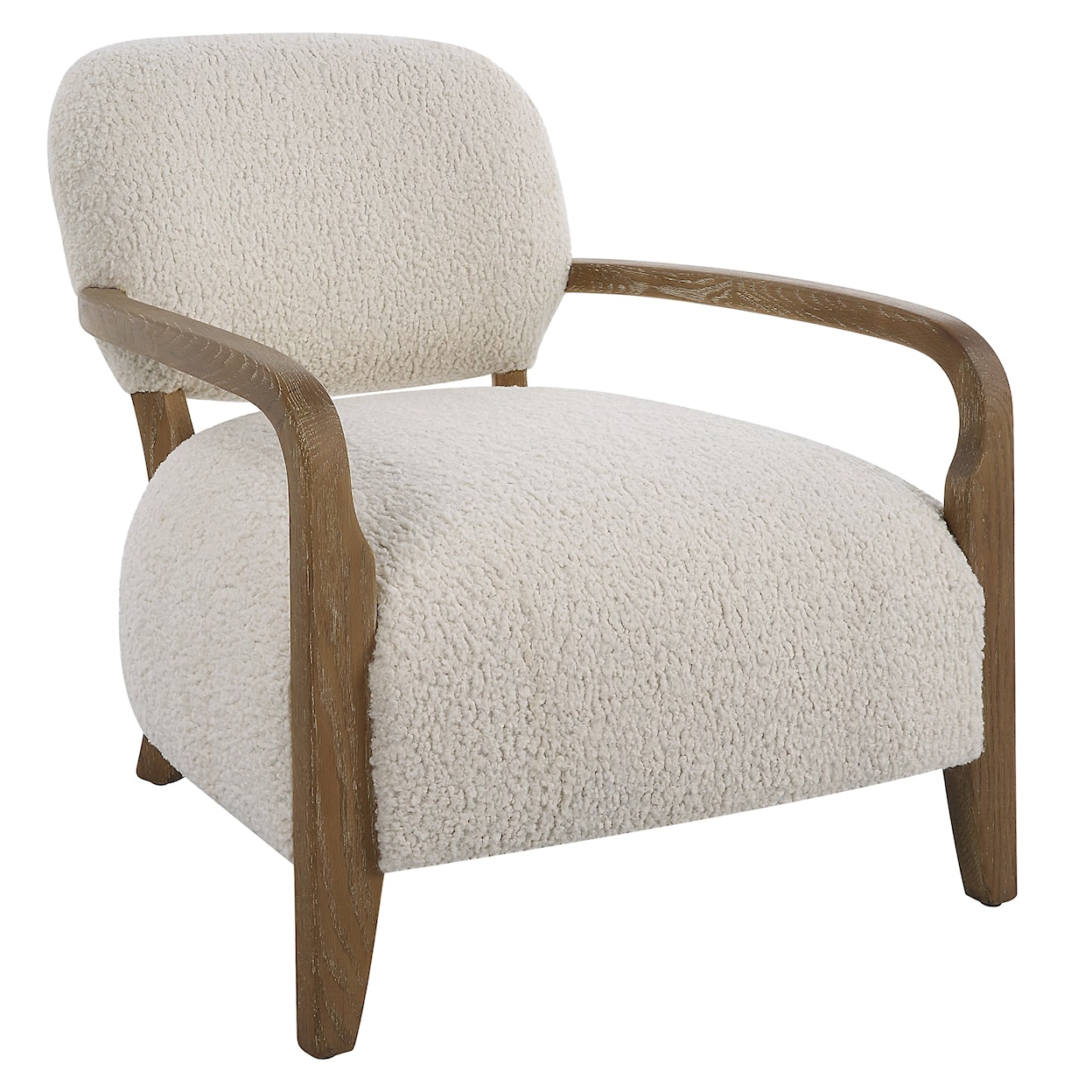 Uttermost Telluride Telluride Natural Shearling Accent Chair