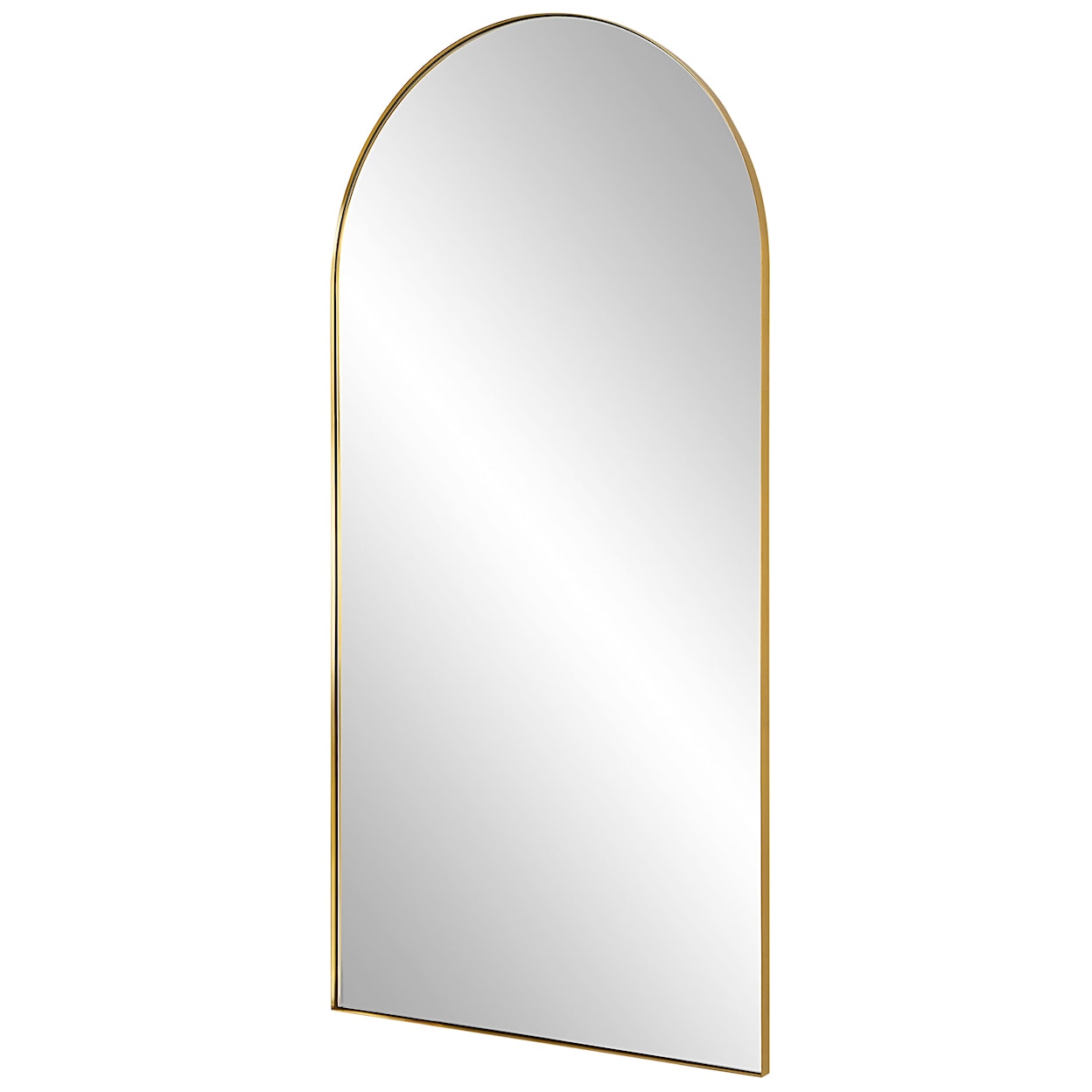 Uttermost Crosley Crosley Antique Brass Arch Mirror