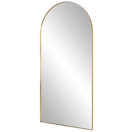 Crosley Antique Brass Arch Mirror