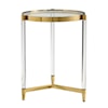 Uttermost Accent Furniture - Occasional Tables Kellen Glass Accent Table