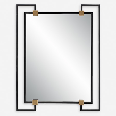 Ivey Rectangle Industrial Mirror