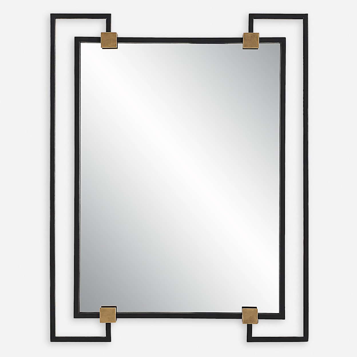 Uttermost Ivey Ivey Rectangle Industrial Mirror