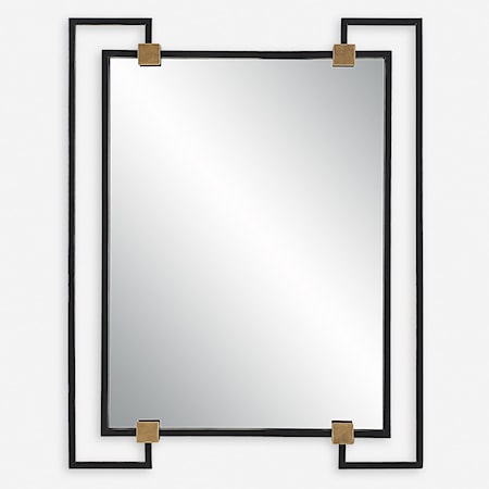 Ivey Rectangle Industrial Mirror