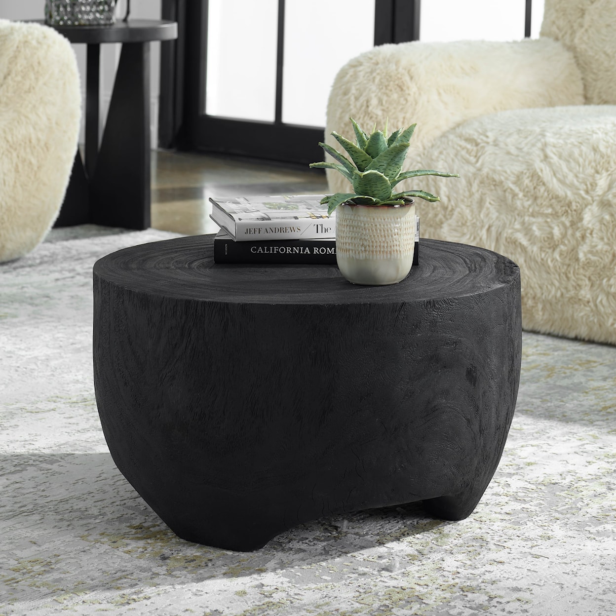 Uttermost Elevate Elevate Black Coffee Table