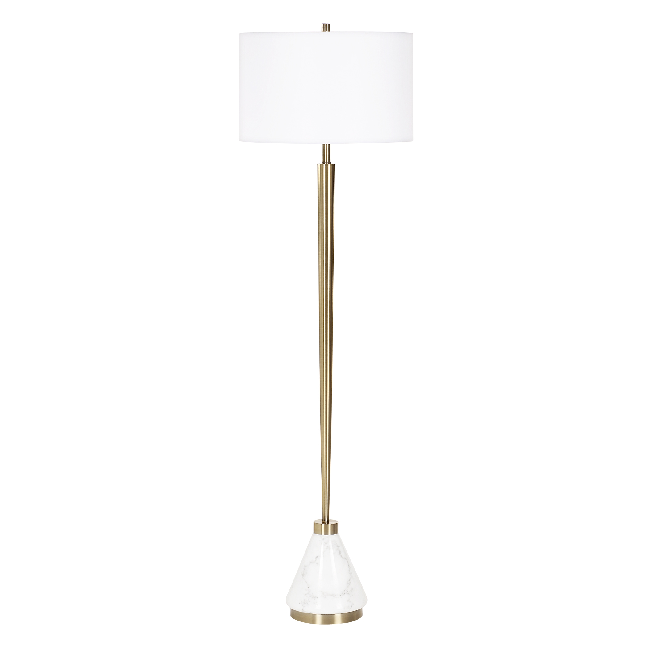 Curran Tapered Metal Floor Lamp