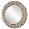 Uttermost Copper Terrazzo Copper Terrazzo Round Mirror