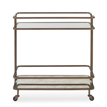 Erivo Bronze Bar Cart