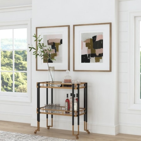 Color Block Framed Prints Set/2