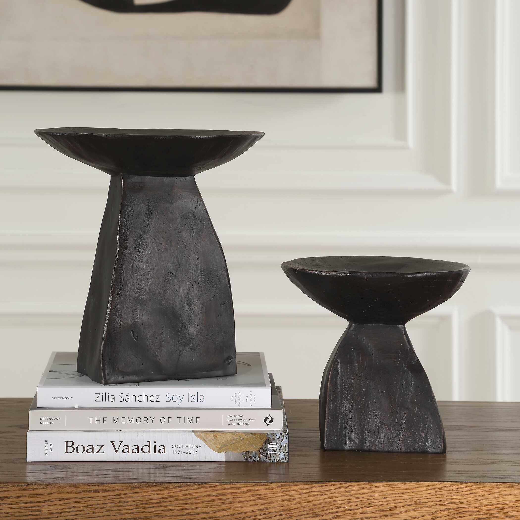 Shadow Pedestal Bowls