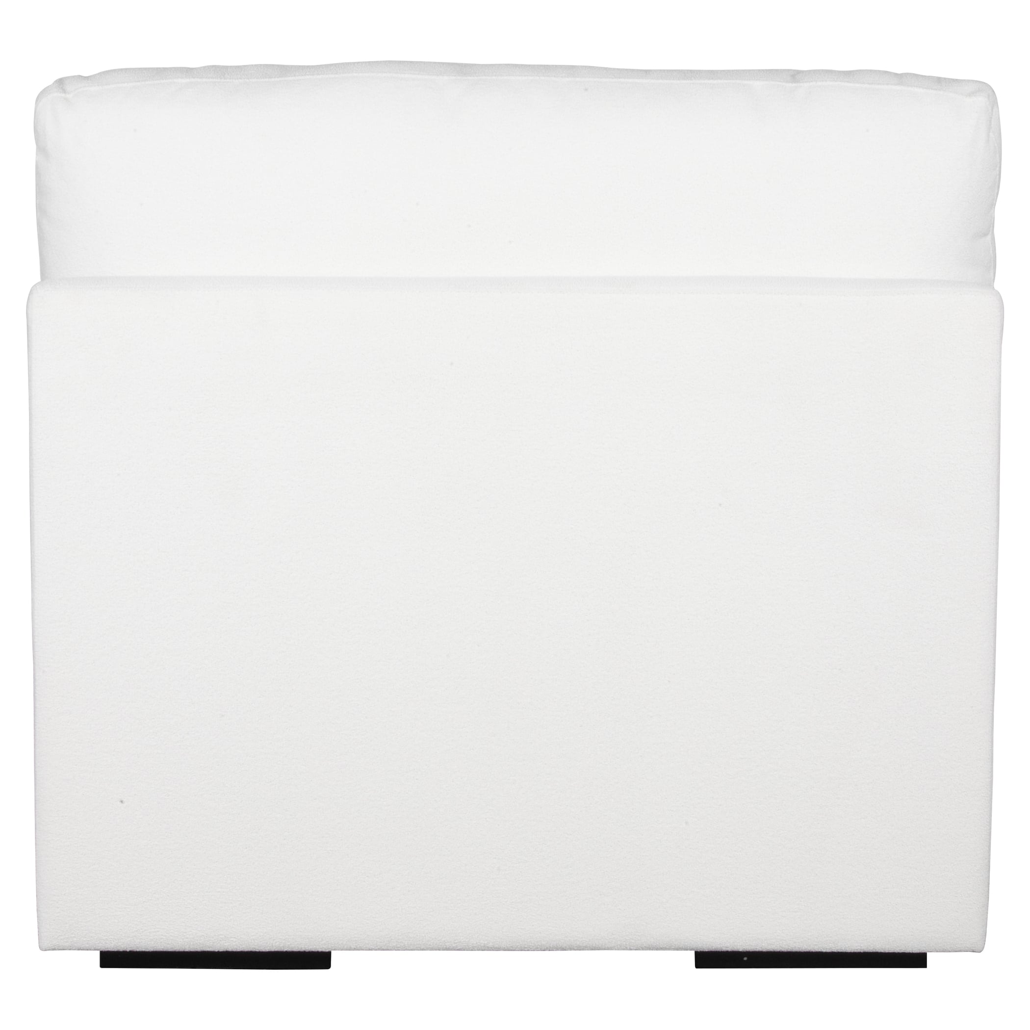 Refuge Armless Arctic White Sofa