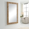 Uttermost Ayanna Ayanna Gray Washed Wood Mirror