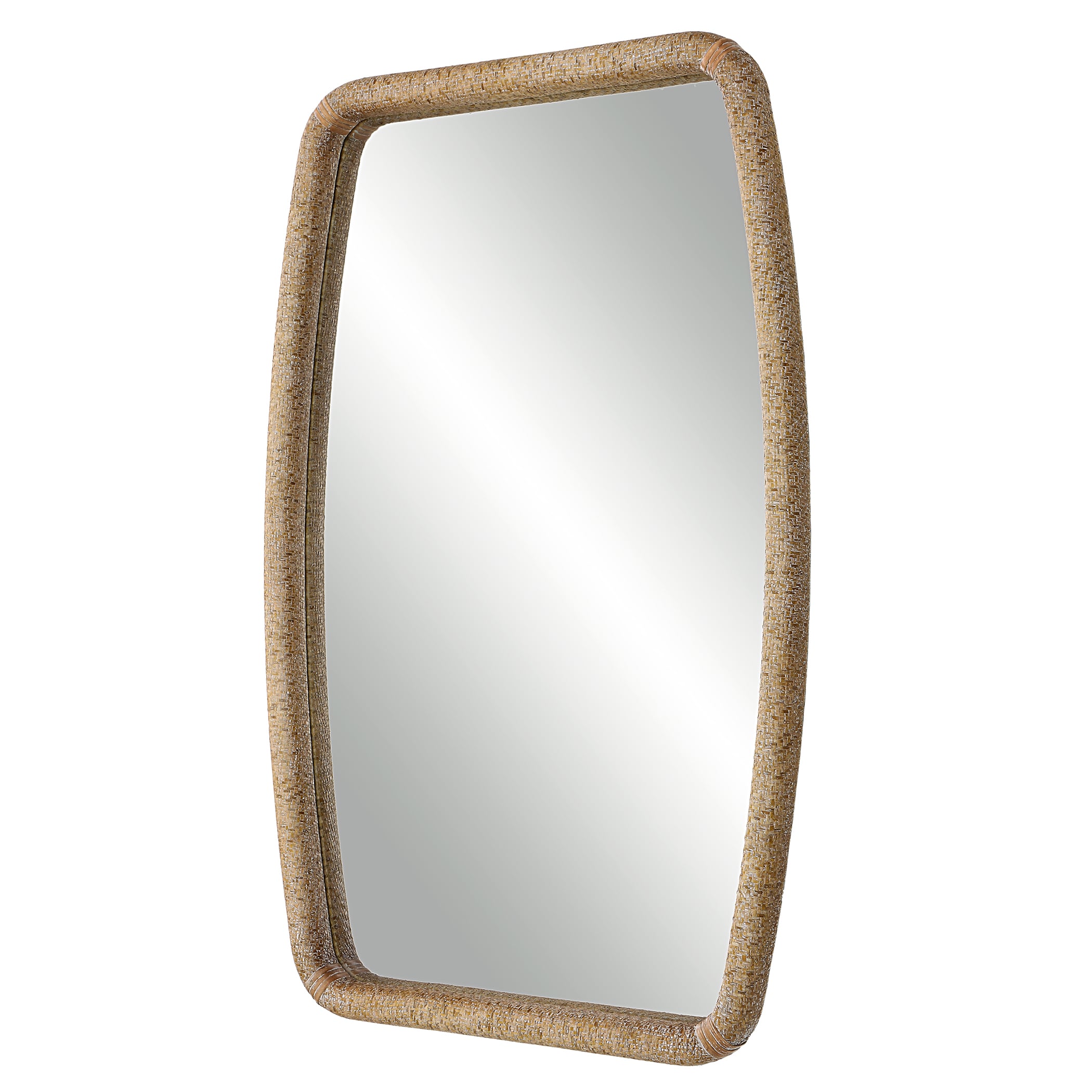 Uttermost Tiki Tiki Rattan Mirror