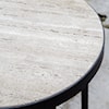 Uttermost Dauntless Dauntless Travertine Side Table