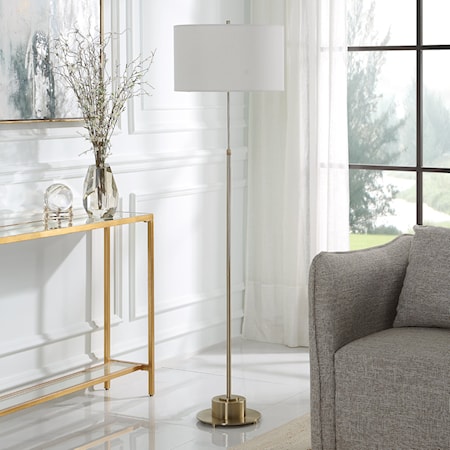 Prominence Brass Floor Lamp