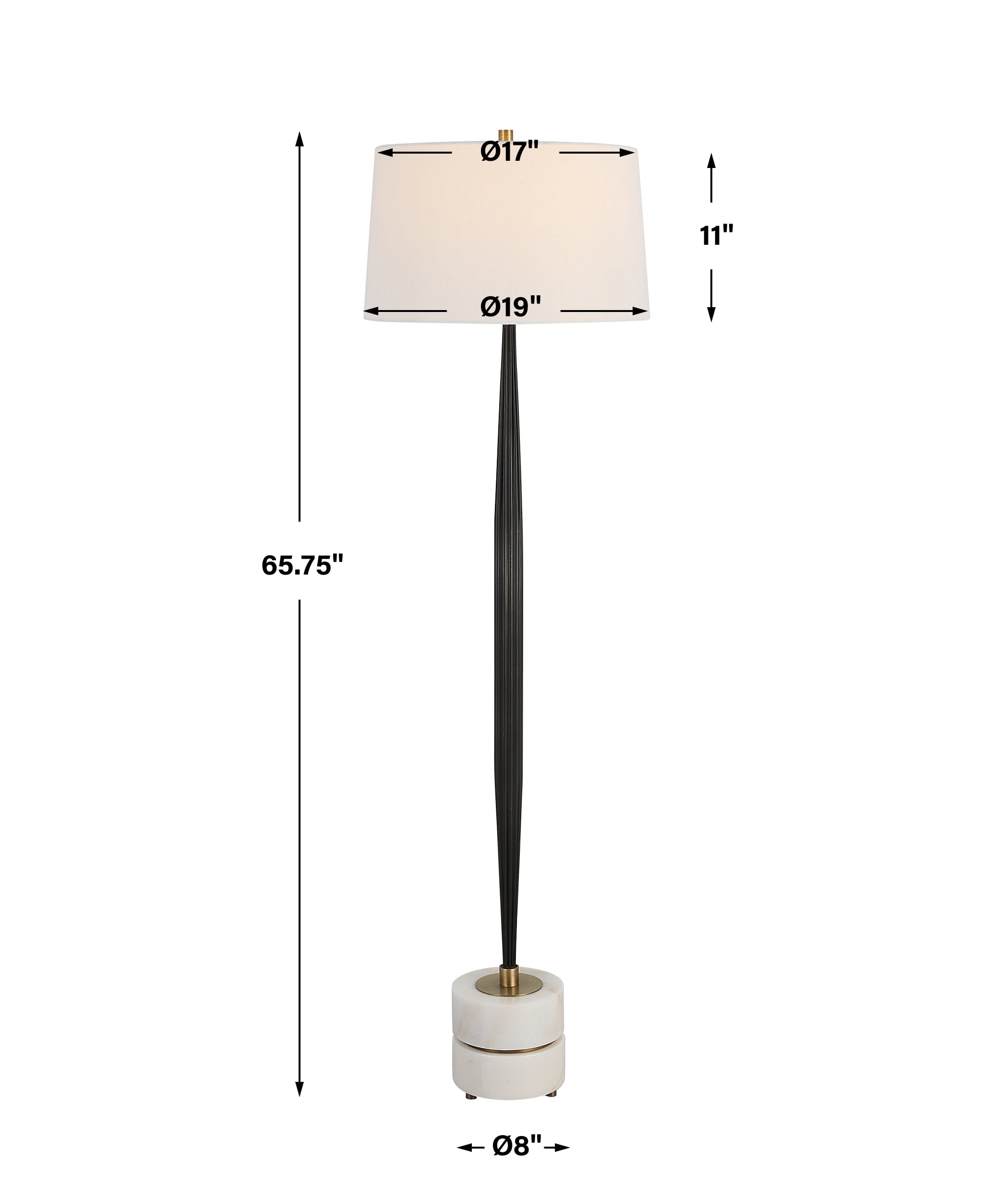 Uttermost Miraz Miraz Iron Floor Lamp