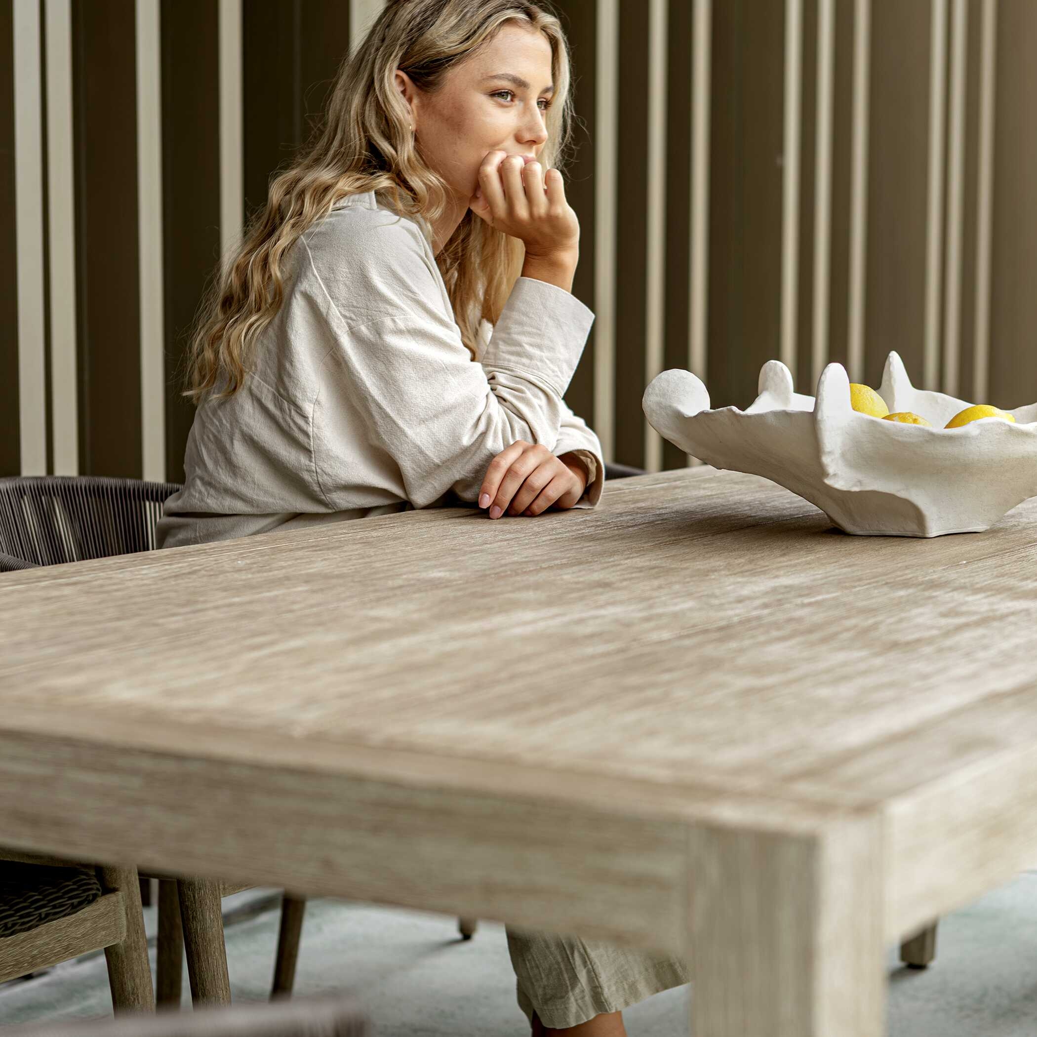 Uttermost Kirkham Kirkham Wooden Outdoor Dining Table