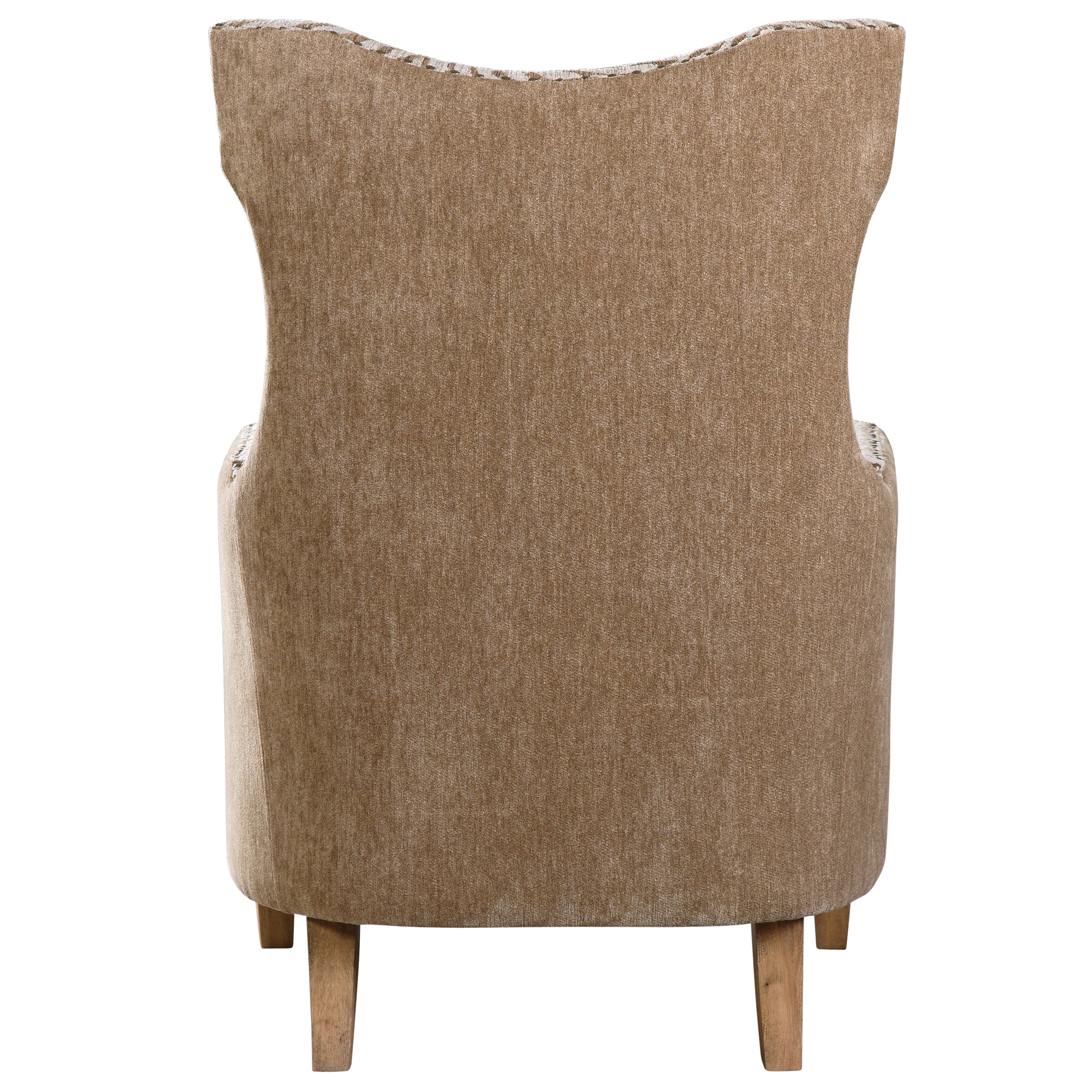 Uttermost Accent Furniture - Accent Chairs Kiango Animal Pattern Armchair