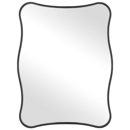 Pavia Black Vanity Mirror