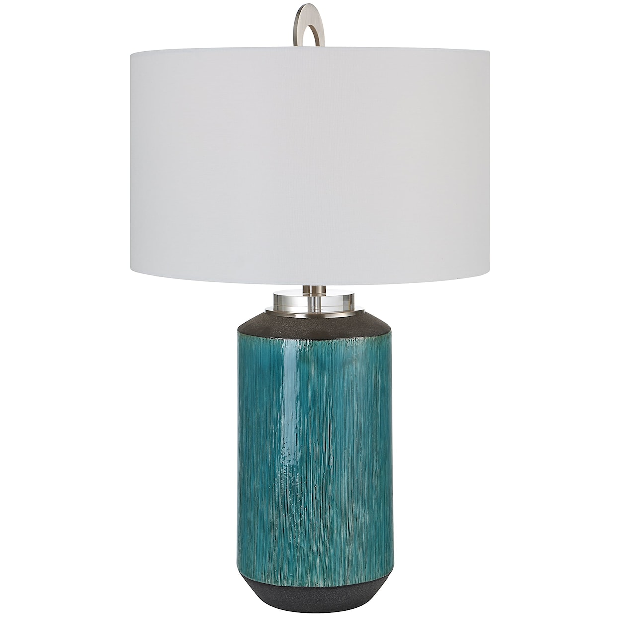 Uttermost Maui Maui Aqua Blue Table Lamp