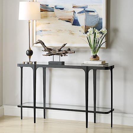 Atchison Iron Console Table