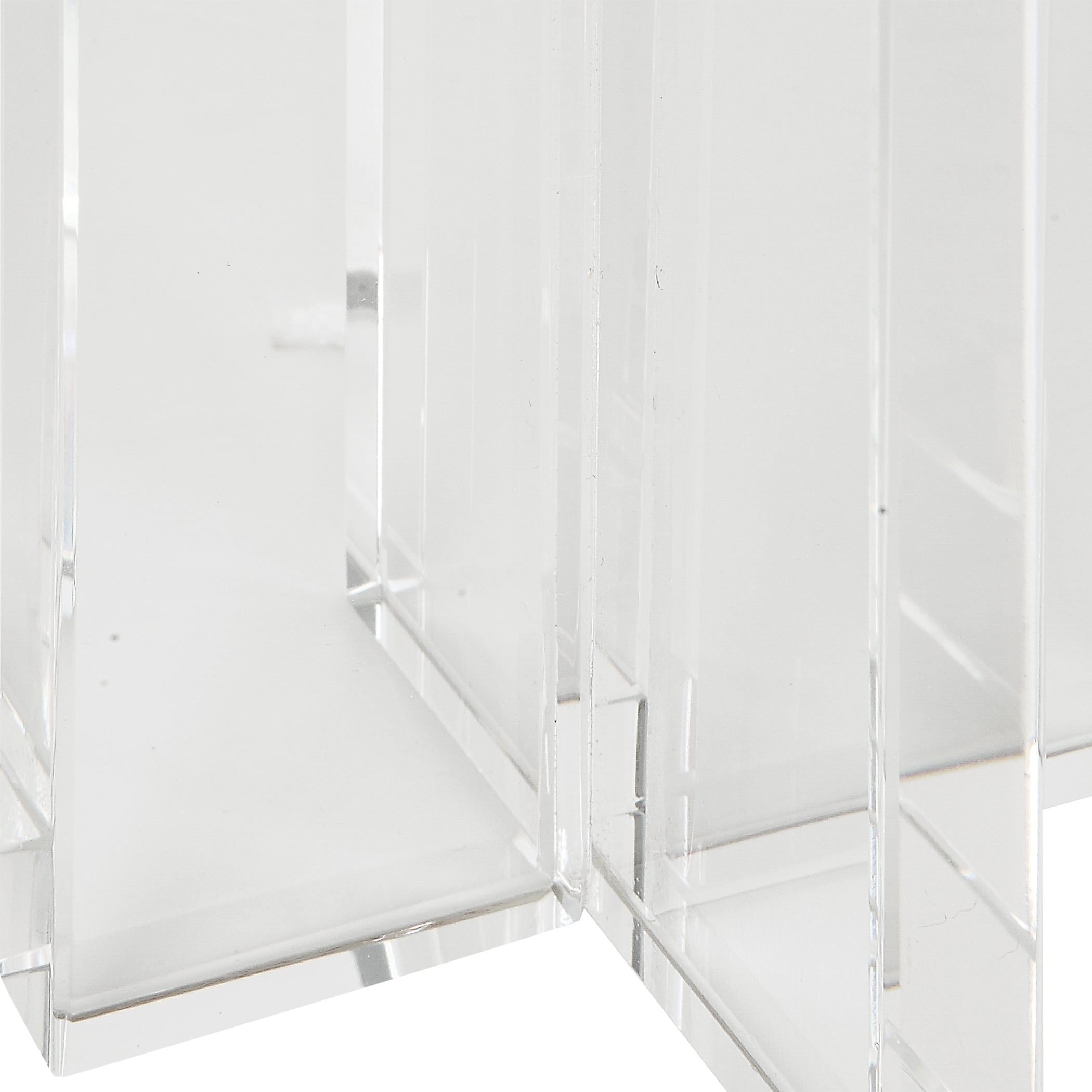 Crystal Pillar Candleholders Set/2