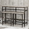 Uttermost Accent Furniture Tameron Bistro Set S/3