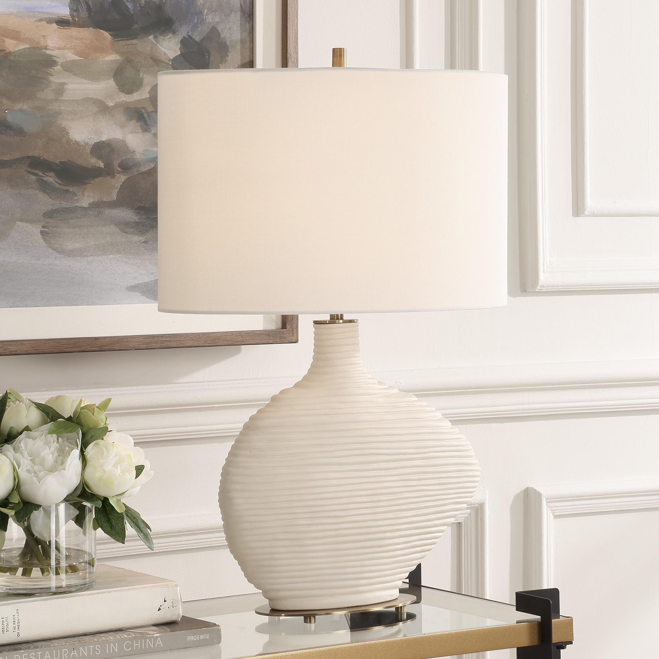 Uttermost Duostacked Duostacked Ceramic Table Lamp