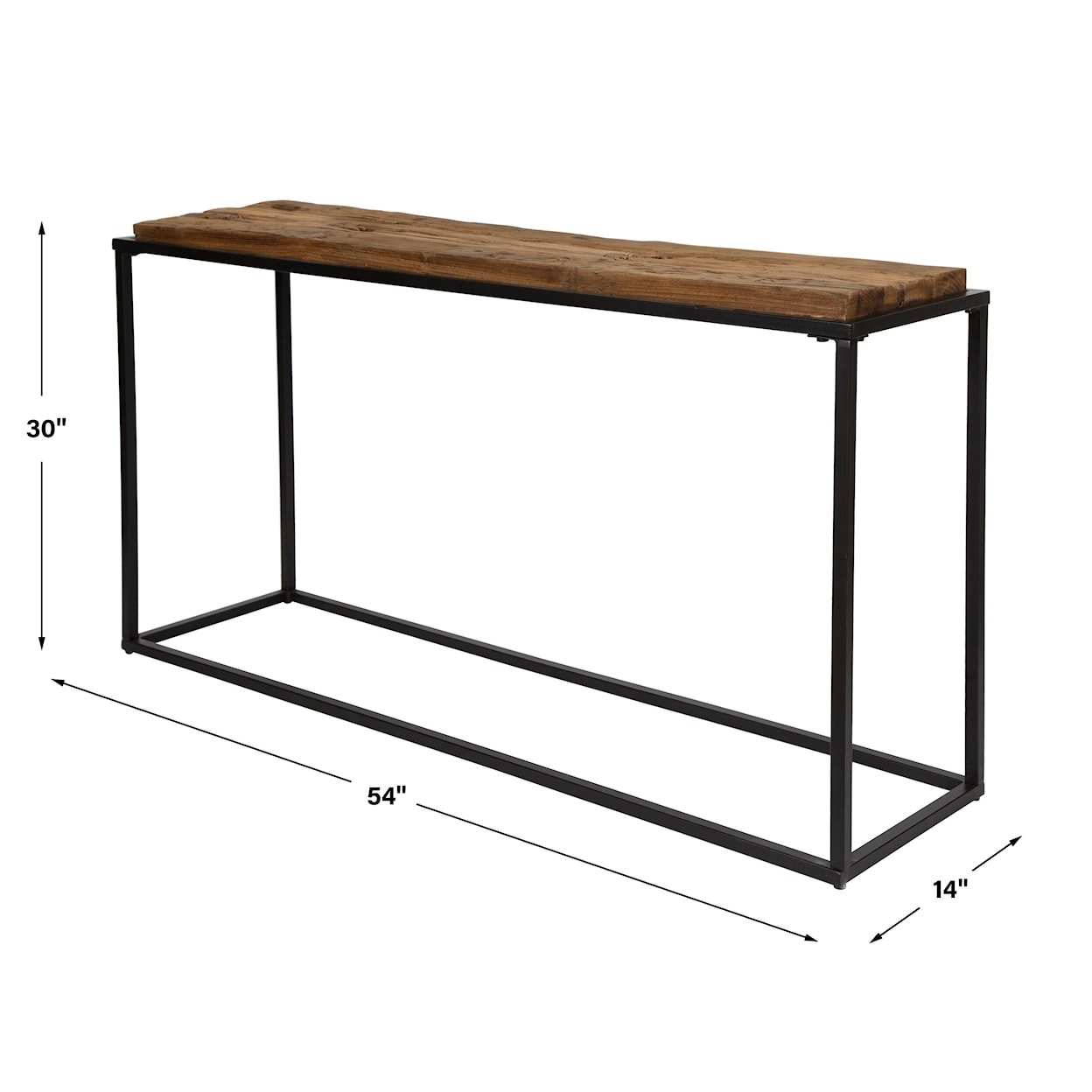Uttermost Accent Furniture Holston Salvaged Wood Console Table