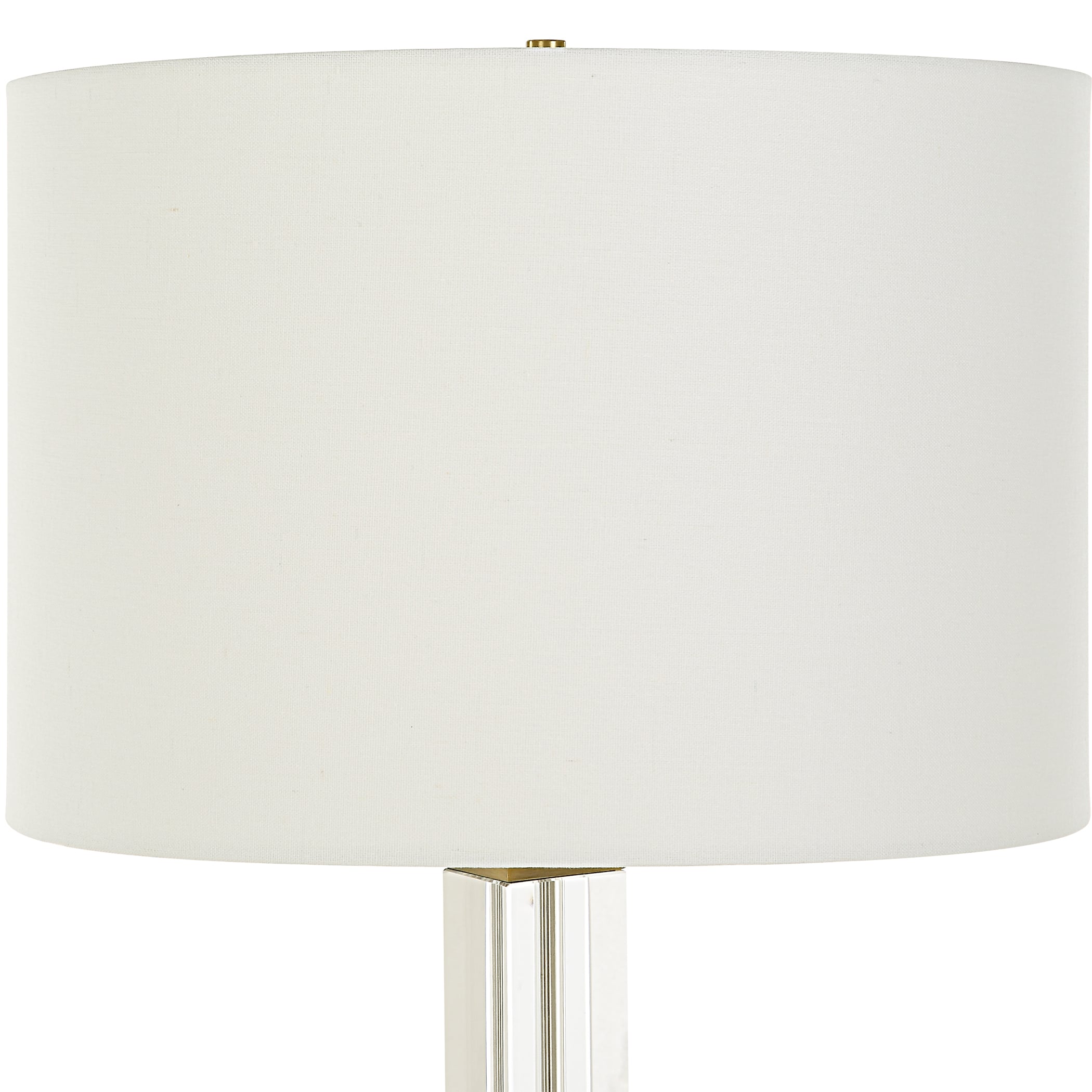 Crystal Column Table Lamp