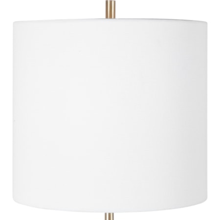 Eloise White Marble Table Lamp