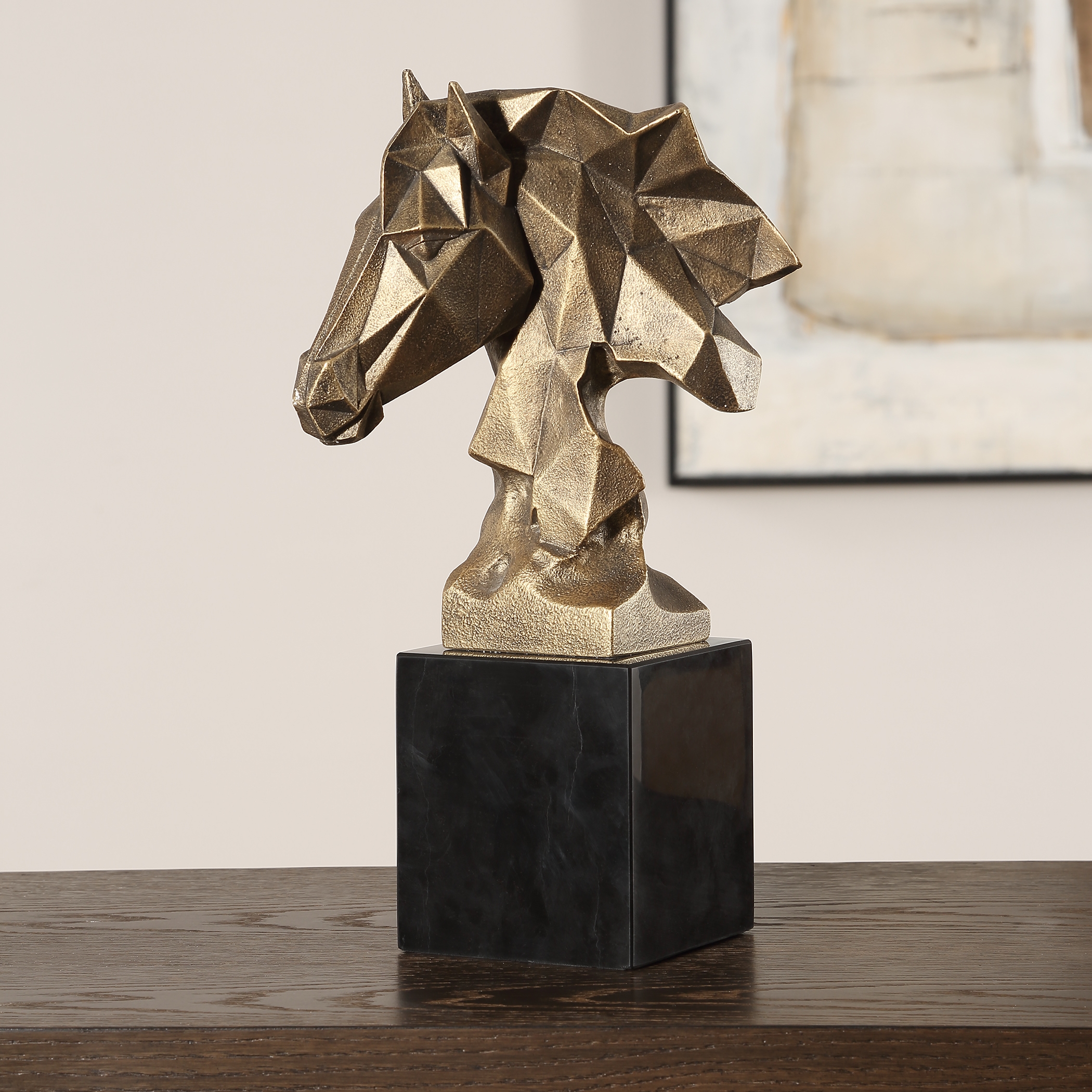 Uttermost Chiseled Horse Bust Chiseled Horse Bust Sculpture
