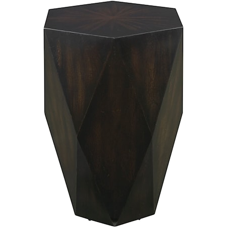 Volker Black Wooden Side Table
