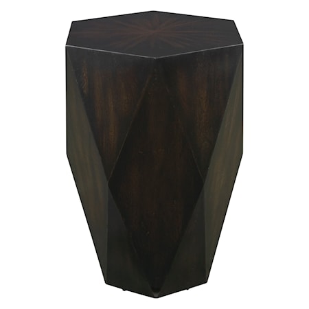 Volker Black Wooden Side Table