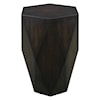 Uttermost Accent Furniture - Occasional Tables Volker Black Wooden Side Table