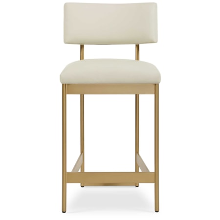 Apsley Gold Counter Stool