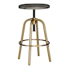 Uttermost Revolve Revolve Brass Counter Stool