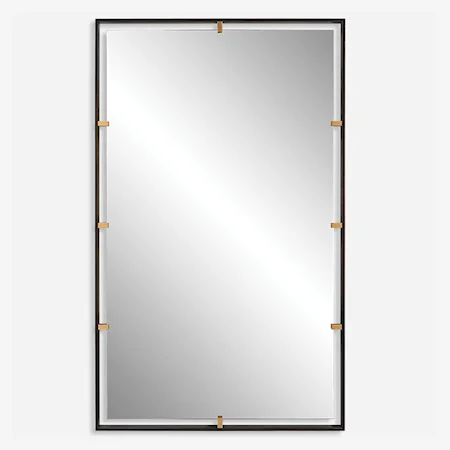 Egon Rectangular Bronze Mirror