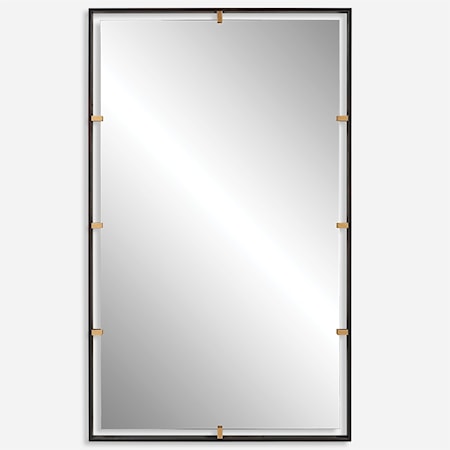 Egon Rectangular Bronze Mirror