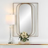 Uttermost Replicate Replicate Contemporary Oval Mirror