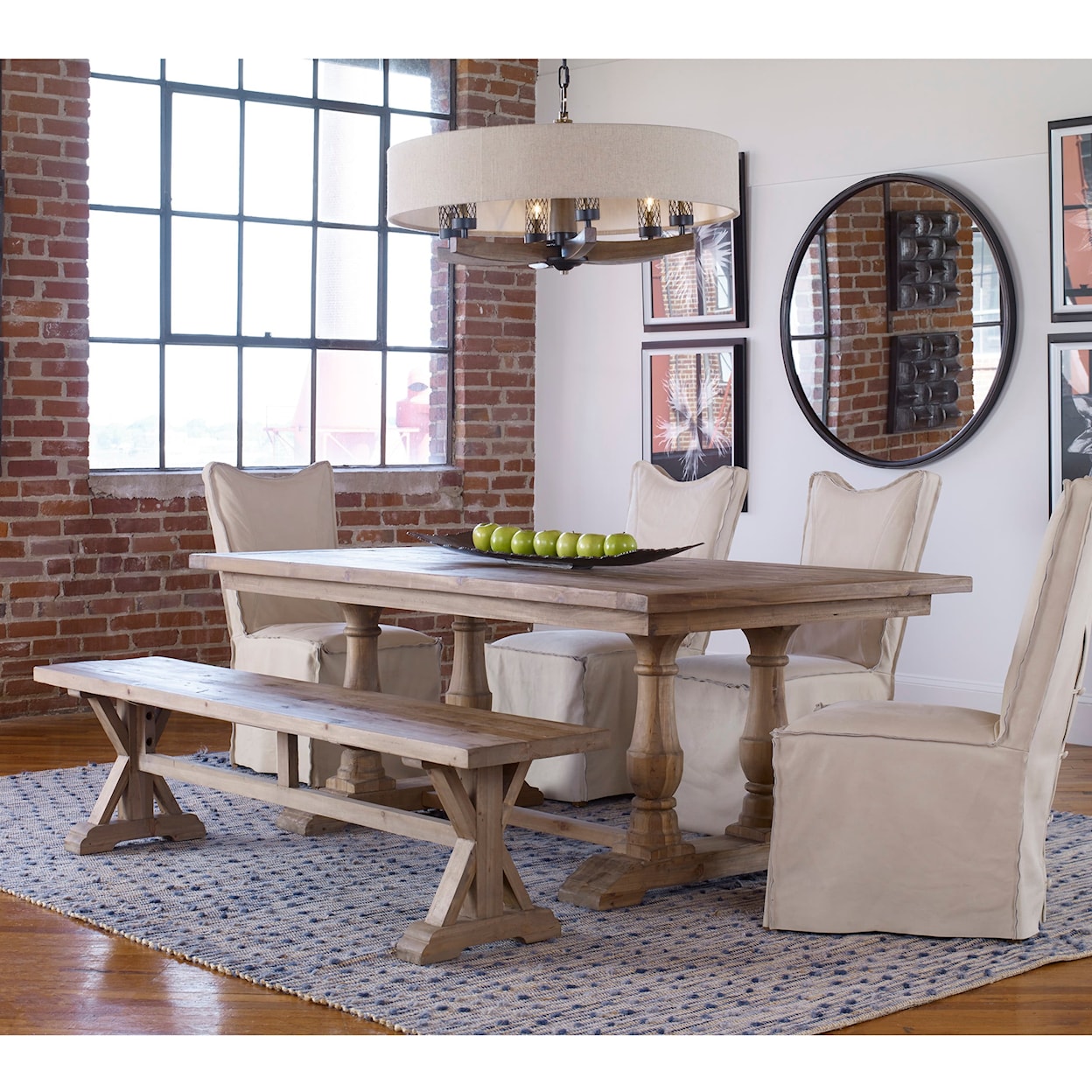 Uttermost Accent Furniture Stratford  Salvaged Wood Dining Table