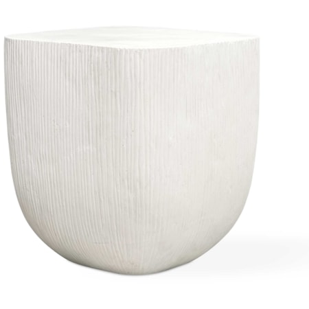 Alma Concrete Outdoor Side Table