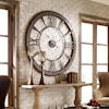 Uttermost Clocks Ronan Wall Clock, Large