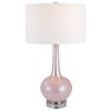 Uttermost Rosa Rosa Pink Glass Table Lamp