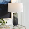 Uttermost Campa Campa Gray-Blue Table Lamp